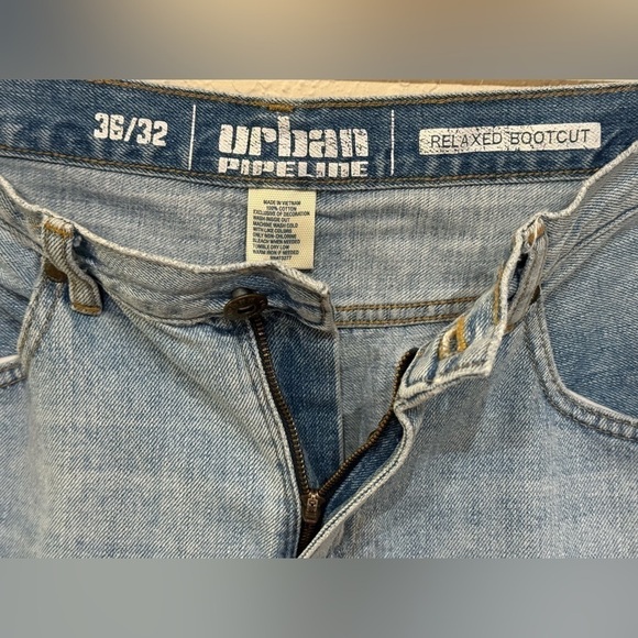 Urban Pipeline Men’s Relaxed Bootcut Jeans Size 36/32 - Picture 6 of 9